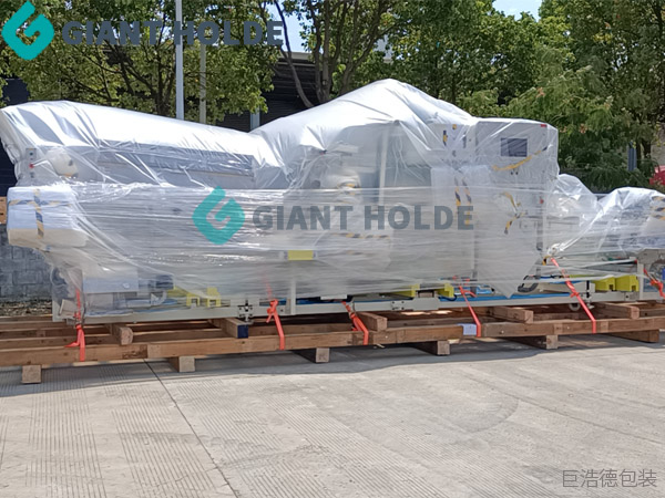 智能電氣組打包現(xiàn)場